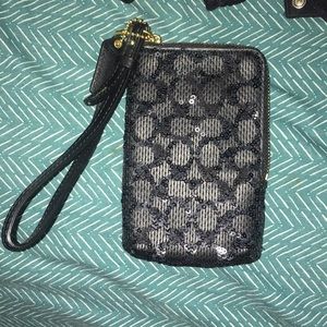 coach wristlet wallet